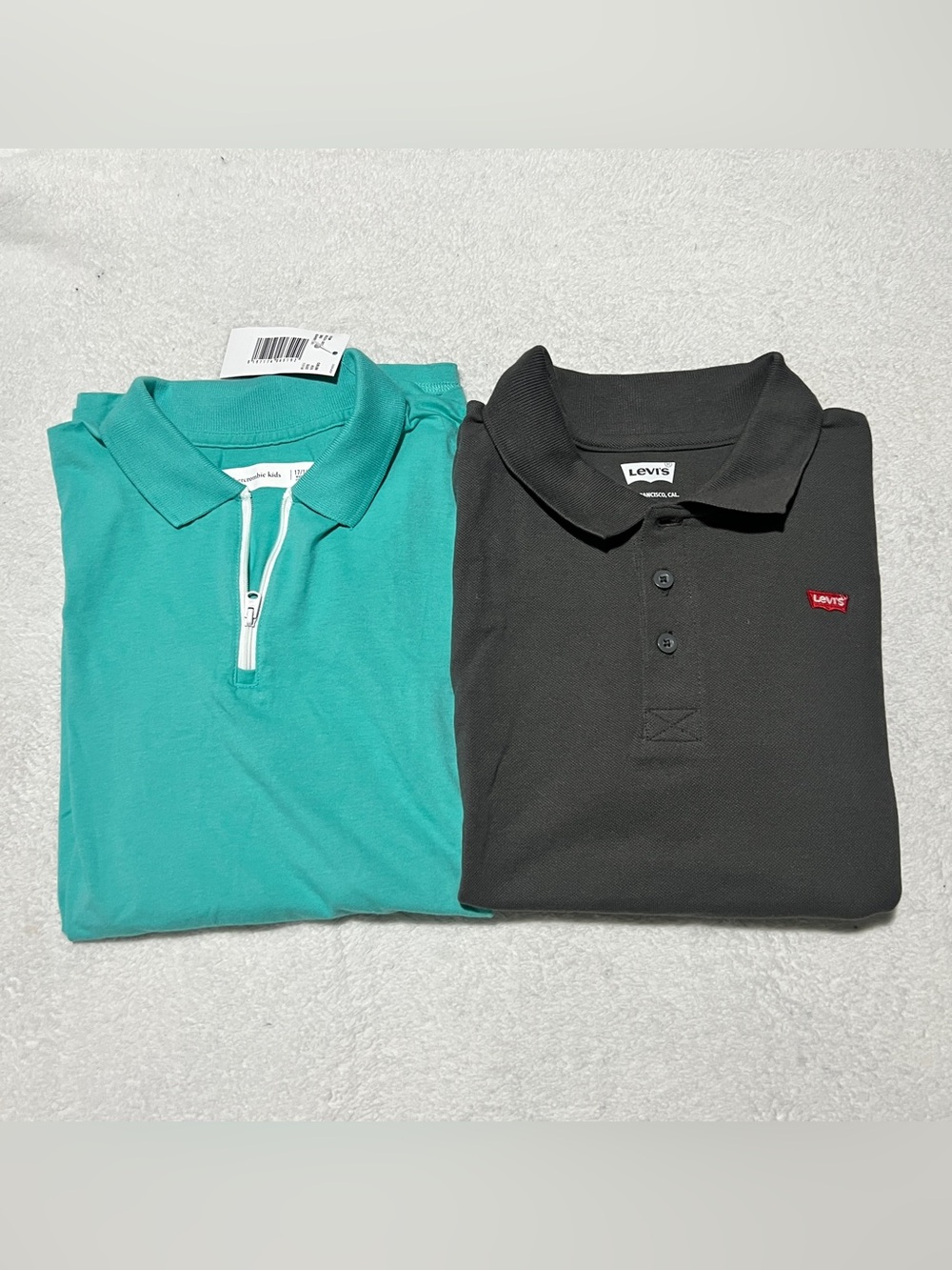 abercrombie kids Levi's NWT Polo Youth XL Gray Teal